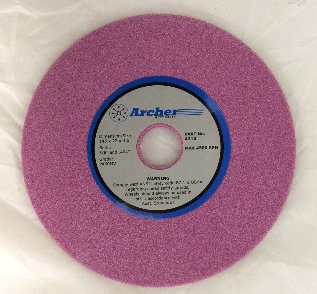 A210 Archer Grinding Wheel 3/16