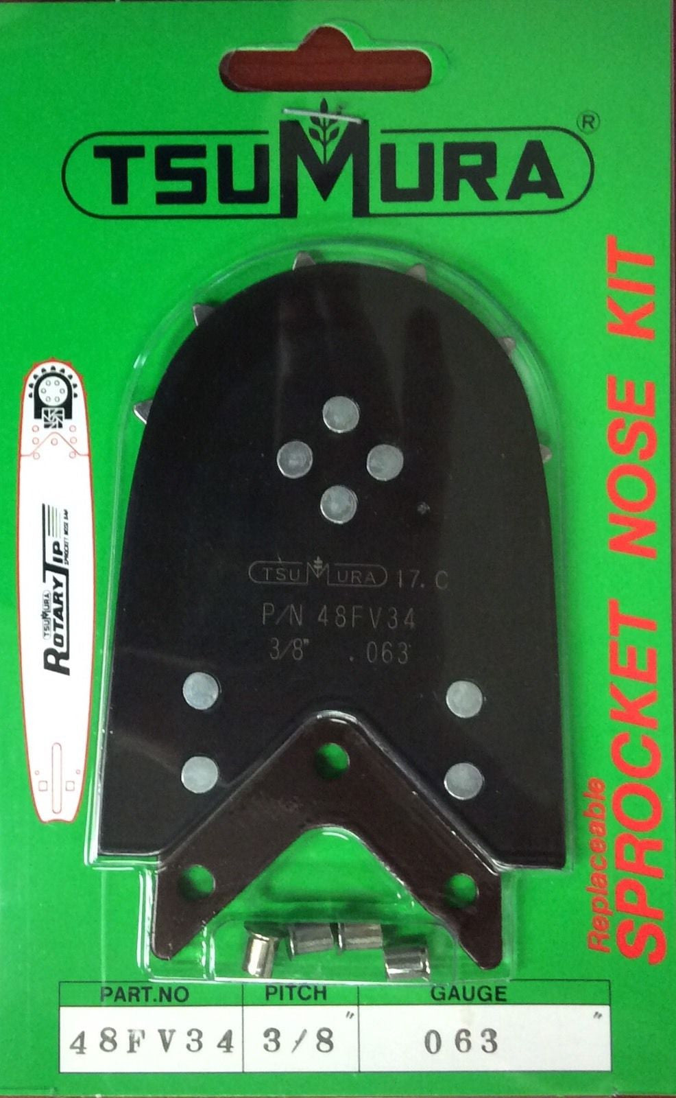 T48FV34 TSUMURA PRO TIP SPROCKET NOSE ASSEMBLY - FV TYPE