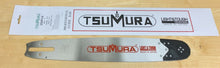 T200FV4 16" TSUMURA Guide Bar: Pro Replaceable Tip 3/8 x .050 x 60D.L.