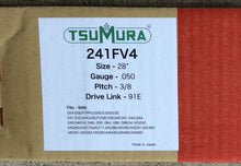 T241FV4 TSUMURA 28" Guide Bar: Pro Replaceable Tip: 3/8 x .050 x 91D.L.