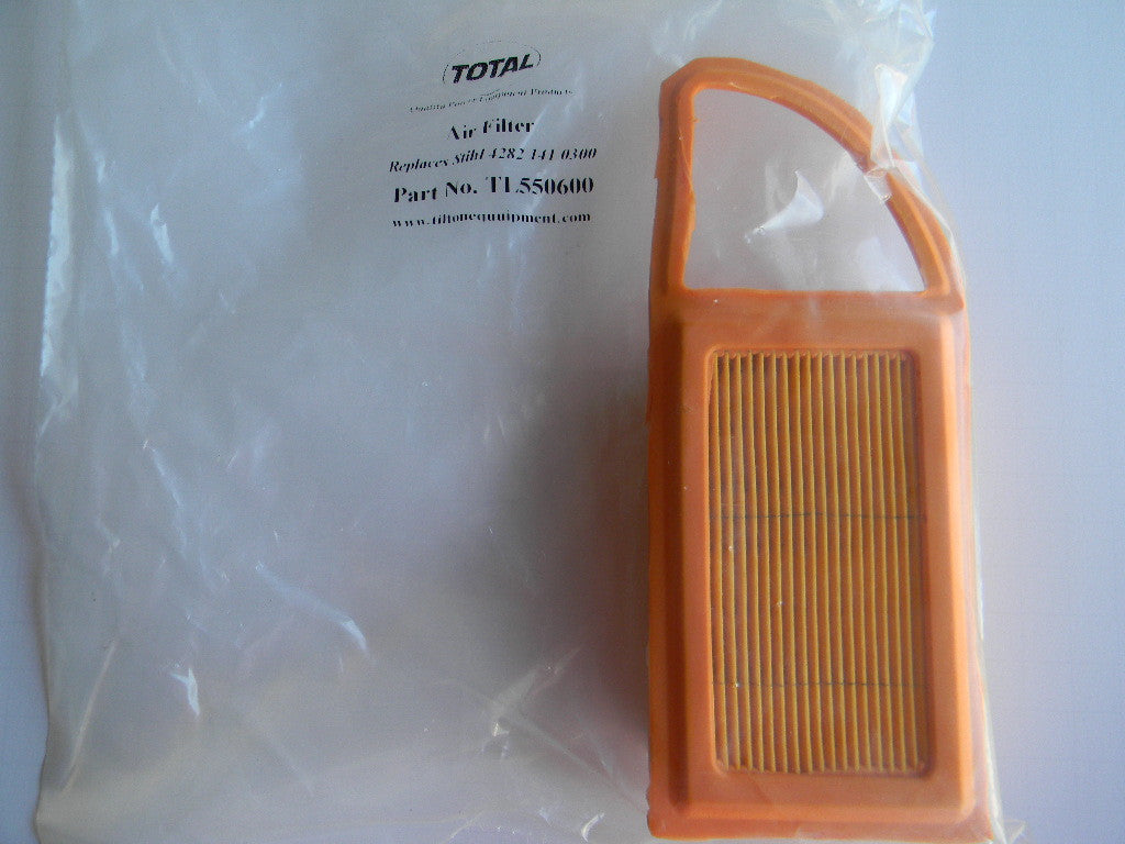 TL550600 Air Filter Stihl : BR500, BR550, BR600  OEM = 4282-141-0300