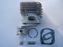 TFQG36548S CYLINDER ASSEMBLY = 48mm: Husqvarna 365, Jonsered 2065 HAS SQUARE INTAKE FLANGE