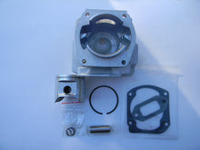 TFQG36548S CYLINDER ASSEMBLY = 48mm: Husqvarna 365, Jonsered 2065 HAS SQUARE INTAKE FLANGE