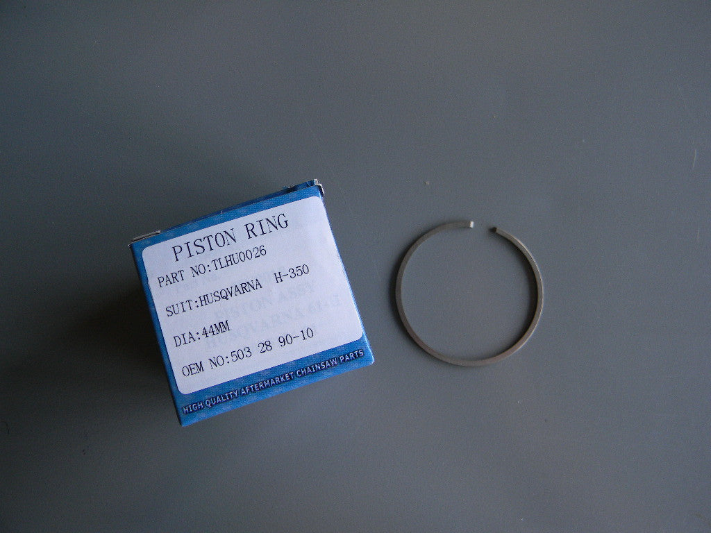 TLHU0026 PISTON RING = 44MM: JONSERED / HUSQVARANA 152, 246, 250, 351 JONSERED 2050, 2150, 2149, 490, 2054  OEM = 503-289010