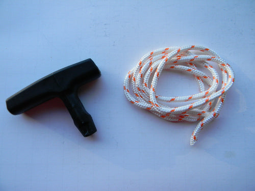TLST0182A STARTER HANDLE with Rope : STIHL 08, 038,  041, 042, 045, 051, 075, MS380+ Many other Stihl models.  OEM = 1121-195-3400