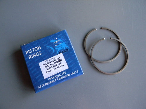 TLST0229 PISTON RING SET = 60MM : HUSQVARNA 3120, STIHL (older) 084, 088