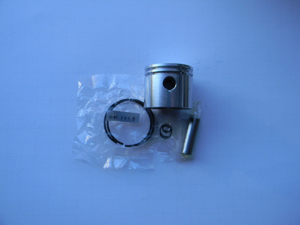TLPA0007 PISTON ASSEMBLY = 41mm: PARTNER 351, 370, 390, 420 /Jons 2137 /  Sears:220, 221, 260, 1950, 2150, 2450  OEM=530-069604, 530069719, 530-071408
