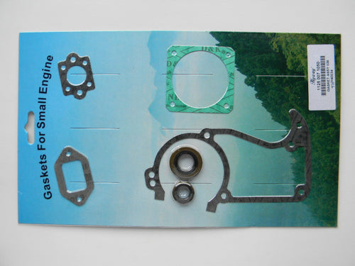 THH40034 GASKET  SET With Seals  = 6PCS :STIHL 034, 036, MS340, MS360 OEM: 1125-007-1050