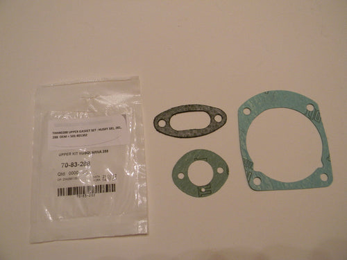 THH40288 UPPER GASKET SET : HUSKY 181, 281, 288  OEM = 501-801302