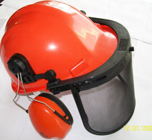 A100 Chainsaw Protective SAFETY HELMET SYSTEM - Hard Hat / Ear Muffs / Face Shield
